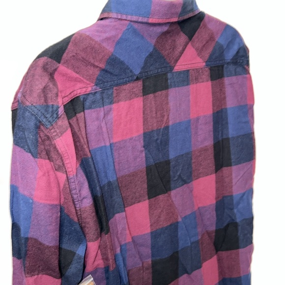 NWT MENS VANS BOX FLANNEL SHIRT SIZE XXL - Picture 8 of 11